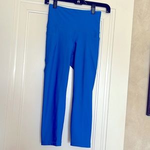 Old Navy Active Powersoft High-Rise Leggings Electric Blue Size XS